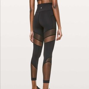 Lululemon Black Forget the Sweat Tight 25”